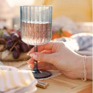 BEAUTIFUL Jillian Harris Life at Home Collection Fluted Wine Goblet